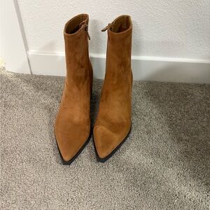 Splendid Sage Pointed Toe Booties